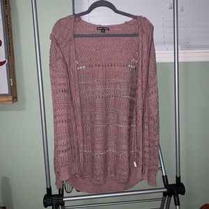 Mauve cardigan